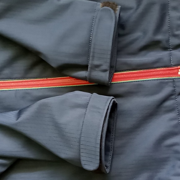 R.Pessoa By Horseware Hooded Riding Rain Jacket Size Small Navy/Red - Picture 8 of 16